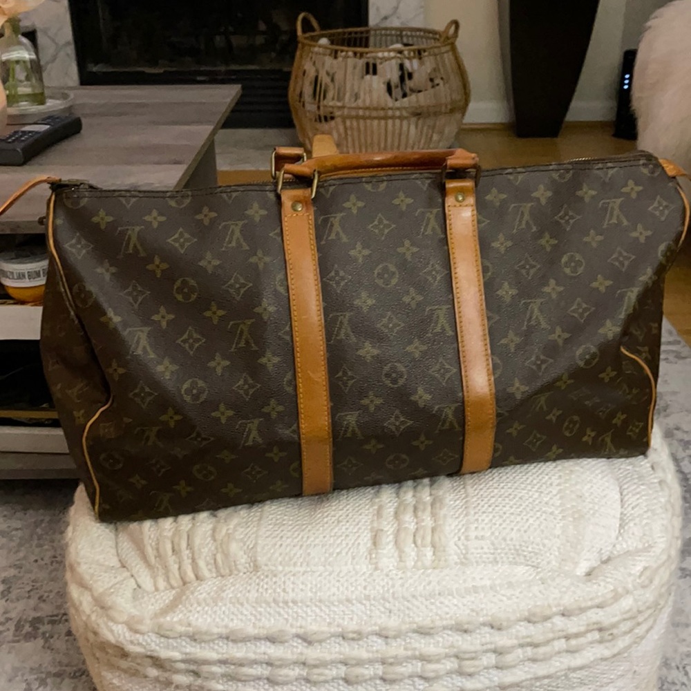 Authentic Louis Vuitton Vintage Monogram Keepall 45